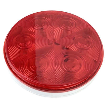 Optronics Red Stop/Turn/Tail Light, Male Pin Connection STL13RGB